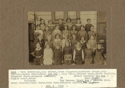 Campbell Street School 1919