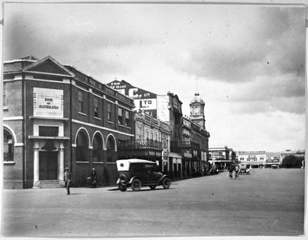The Bank of Australasia on the Corner of Broad Street and the Square