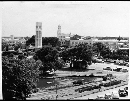 A View of the Square - Looking Towards Broadway Avenue