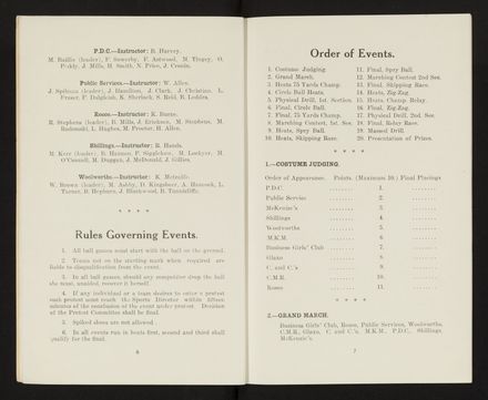 Palmerston North City Diamond Jubilee Programme 5