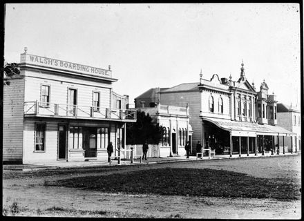 The Square looking towards Main Street West from the corner of Church Street West