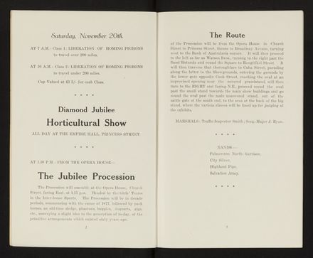 Palmerston North City Diamond Jubilee Programme 3