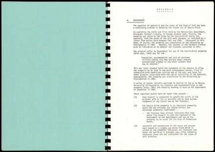 Booklet, Caccia Birch - Submission to the Minister of Works & Development 5