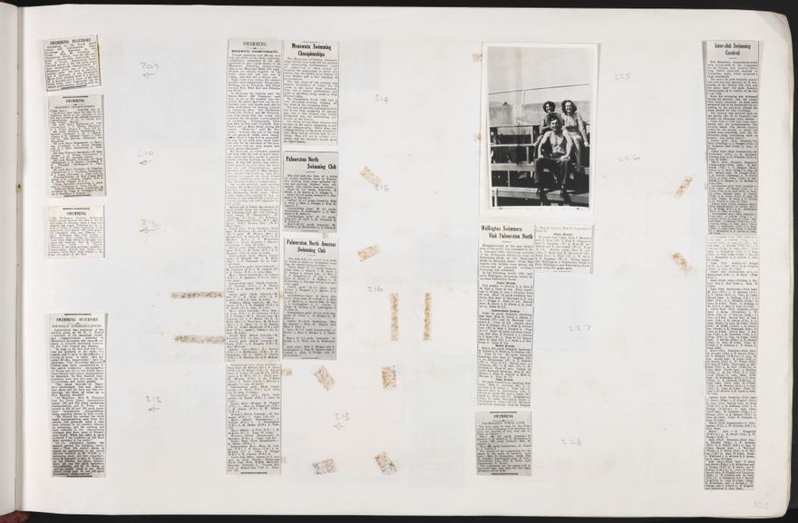 PN Amateur Swimming Club archive book