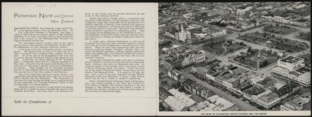 Palmerston North and District, New Zealand (White's Aviation Booklet) 2