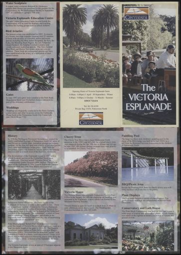 Victoria Esplanade Gardens Information Sheet 1