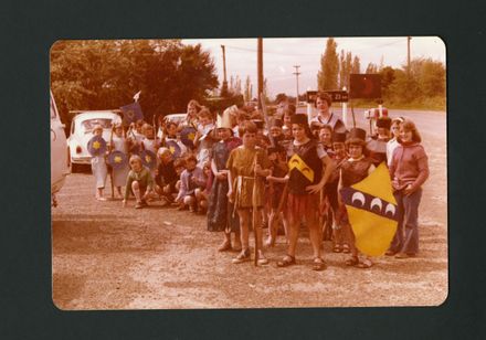 Aokautere Pupils dressed up with Painted Shields for a Teaching Unit - Resource cover image