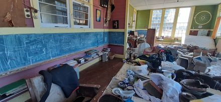 Former Whakarongo School - interior