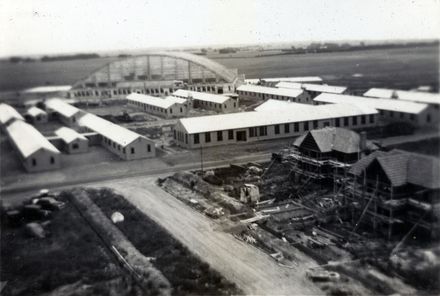 Construction of Ohakea Air Force Base