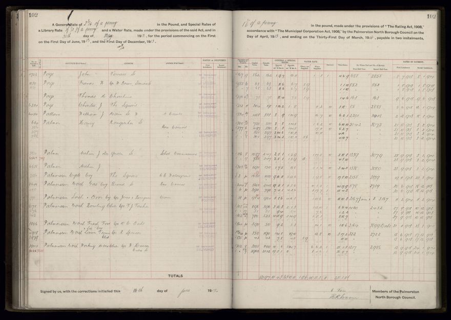 Rate book, 1913-1914 - 2021Pa_PNCC2-23-2-V21_034002-0105