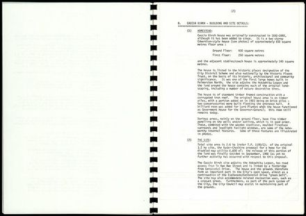 Booklet, Caccia Birch - Submission to the Minister of Works & Development 6