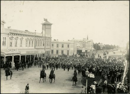 Military Parade in The Square
