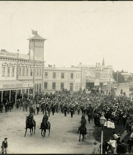 Military Parade in The Square