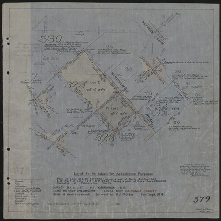 Survey Plans (subdivisions) 1938 - 1951
