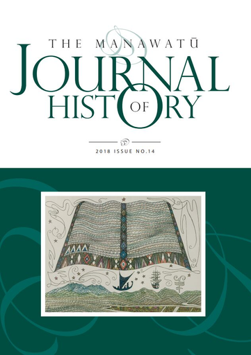 The Manawatū Journal of History: Issue 14