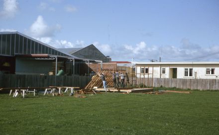 Palmerston North Motorcycle Training School - Building frame