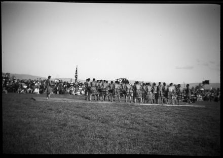 Māori cultural performance, thought to be part of the 60th Jubilee Celebrations - Resource cover image