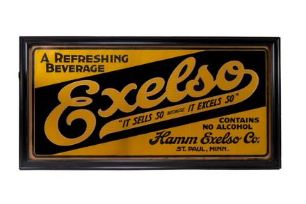 Exelso Framed Cardboard Sign