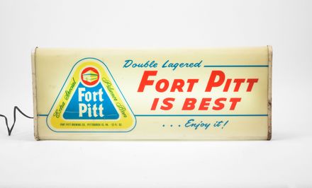 Fort Pitt "Is Best" Lighted Sign