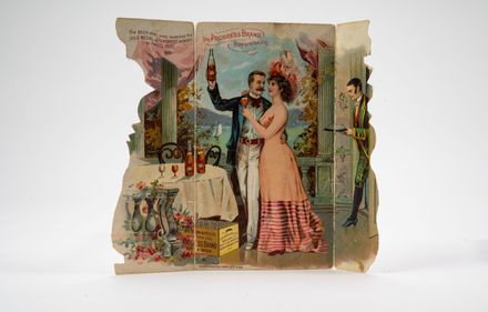 Indianapolis Brewing Co. Foldable Nude Trading Card