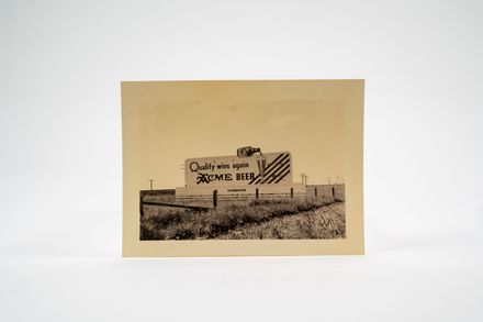 Acme Beer Billboard Photograph