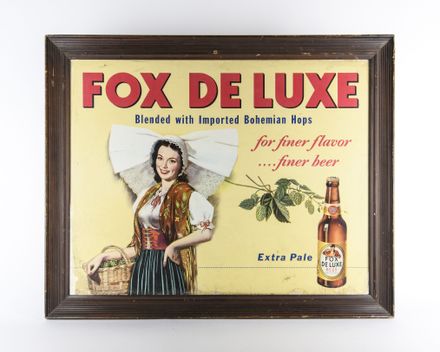 Fox De Luxe Bohemian Hops Sign