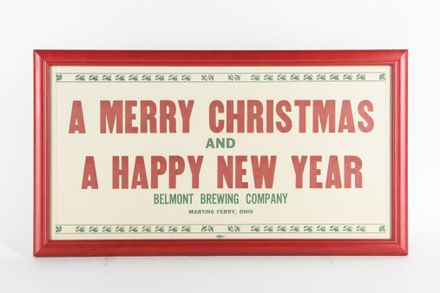 Belmont Brewing "A Merry Christmas and a Happy New Year"