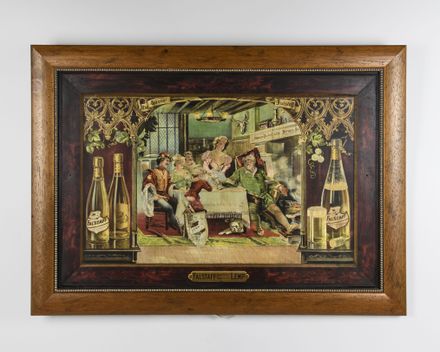 The Home of Falstaff Tin Sign