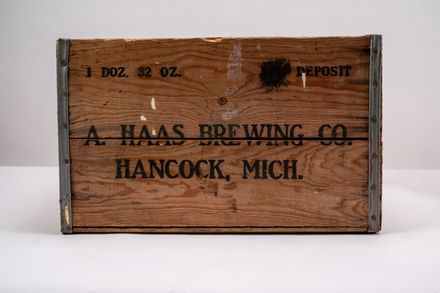 Haas Beer Wooden Crate