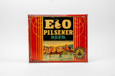 E & O Pilsener Beer TOC Sign