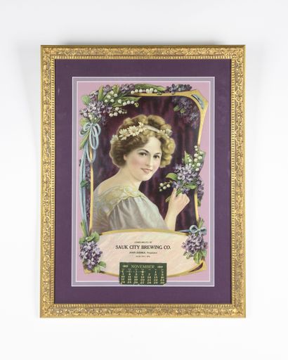 Sauk City Brewing Co. Die Cut Calendar