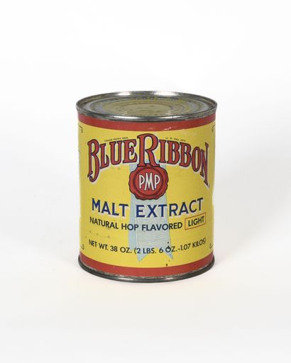 Blue Ribbon Malt Extract Can