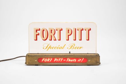 Fort Pitt Special Beer ROG Lighted Sign