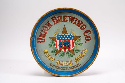 Union Brewing Co. Glit Edge Beer Serving Tray