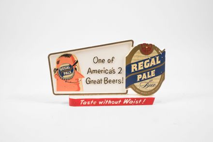 Regal Pale Beer Plastic Sign