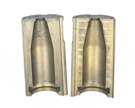 Anheuser-Busch Brewing Assn. Bottle Making Projection Mold