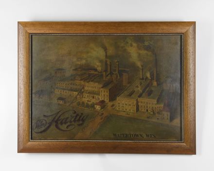 Hartig Factory Tin Lithograph