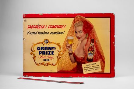 Grand Prize Mara Corday Cardboard Sign - Resource cover image