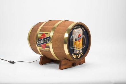 Sterling Beer Lighted Barrel Tap Cover