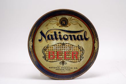National Beer Saginaw Tray