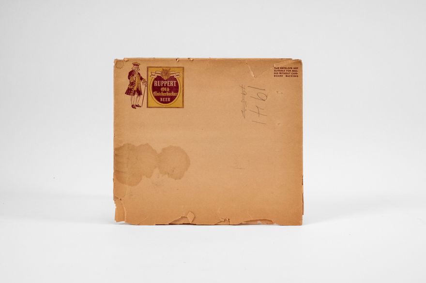 Ruppert 1941 Calendar & Envelope