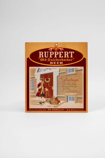 Ruppert 1941 Calendar & Envelope