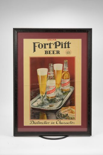 Fort Pitt "Distinctive in Character" Paper Sign