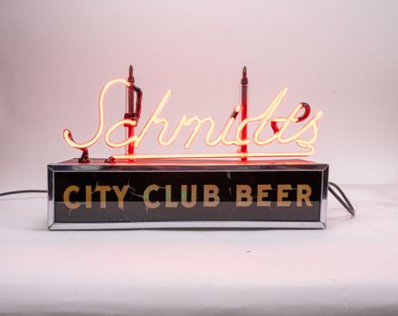 Schmidt's City Club Neon Sign
