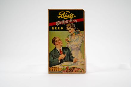 Blatz Old Heidelberg Beer Pamphlet