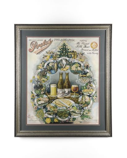 Protos Beers 1913 Calendar