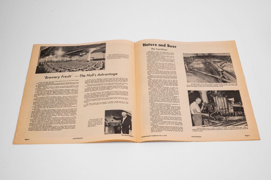 Hull Brewery Co. 1972 Newspaper Ad