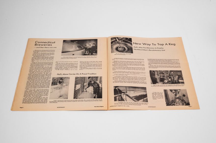 Hull Brewery Co. 1972 Newspaper Ad
