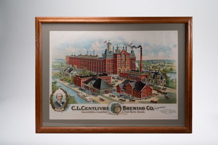 Centlivre Factory Lithograph