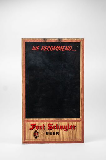 Fort Schuyler Beer Chalkboard Sign